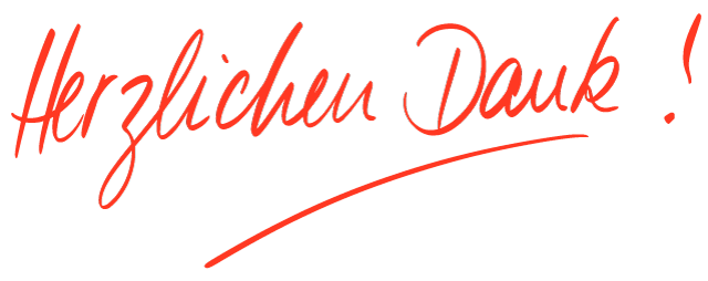 Vielen Dank für Ihre Buchung